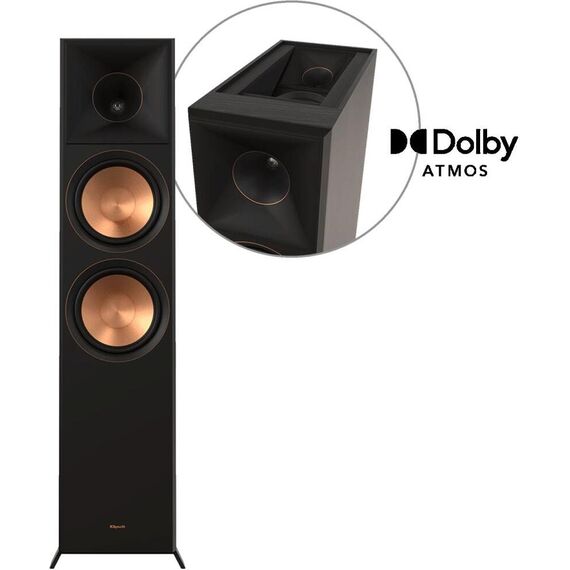 Напольная колонка Klipsch RP-8060FA II Ebony, Цвет: Ebony
