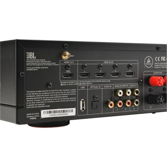AV-ресивер JBL МА310 Black, Цвет: Black, изображение 8