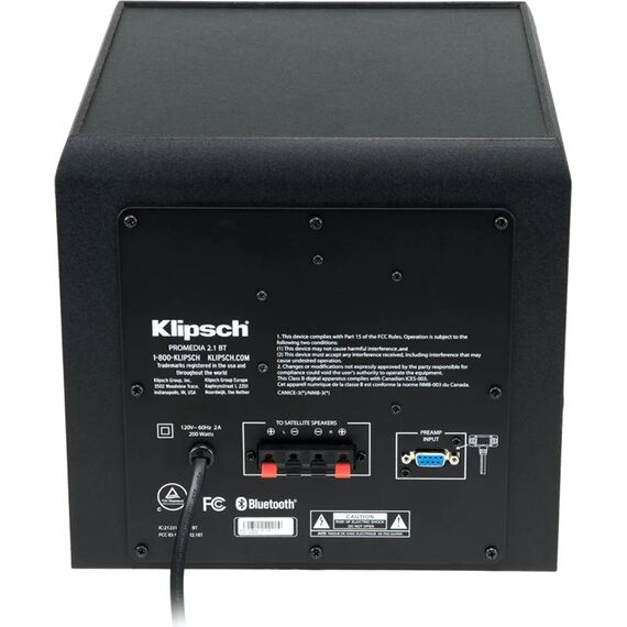 Компьютерная акустическая система Klipsch ProMedia 2.1 BT, изображение 9