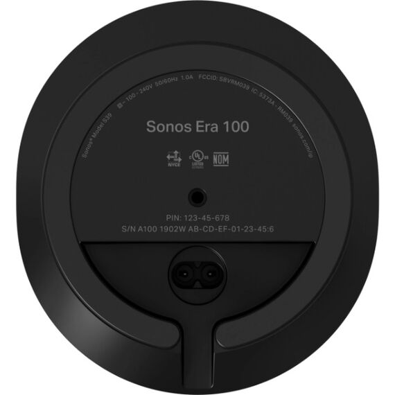 Smart-колонка Sonos Era 100 Black, Цвет: Black, изображение 7