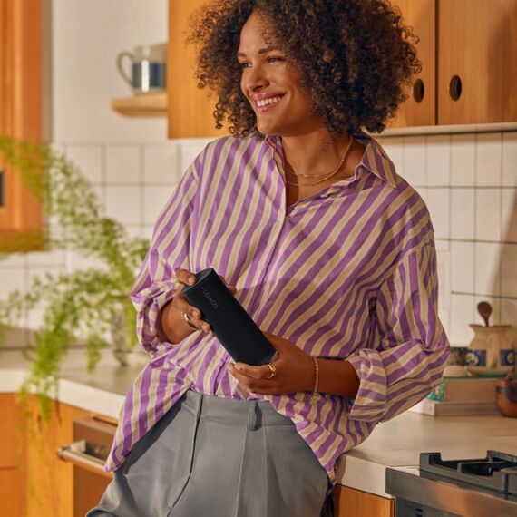 Портативная smart-колонка Sonos Roam 2 Black, Цвет: Black, изображение 6