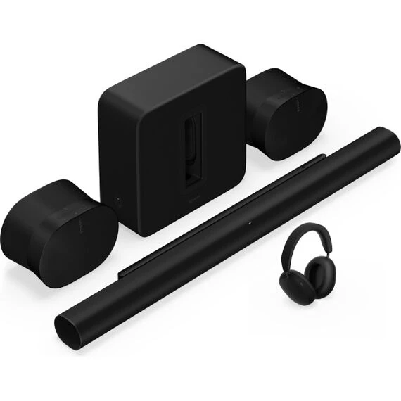 Набор персональных развлечений премиум-класса с Arc Ultra Black, Цвет: Black