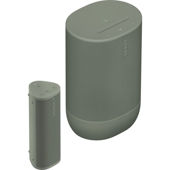 Портативный комплект Sonos Move 2 + Roam 2 Olive, Цвет: Olive