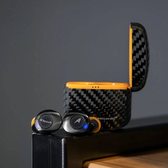 Наушники Klipsch T5 II True Wireless ANC McLaren Edition, изображение 6