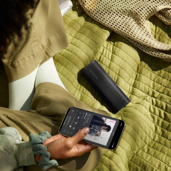 Портативная smart-колонка Sonos Roam 2 Black, Цвет: Black, изображение 3