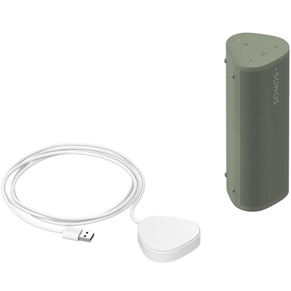 Комплект c зарядкой Sonos Roam 2 Olive, Цвет: Olive