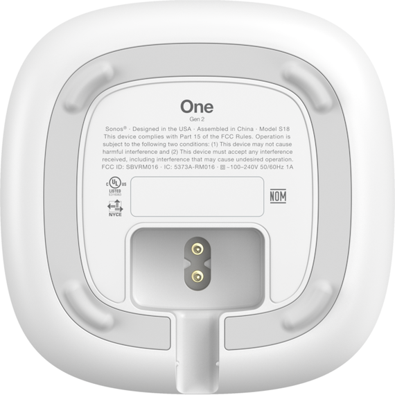 Smart-колонка Sonos One White, Цвет: White, изображение 6
