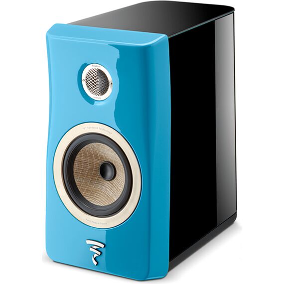 Полочная акустика Focal Kanta N°1 Gauloise Blue - Black High Gloss, Цвет: Gauloise Blue - Black High Gloss, изображение 2