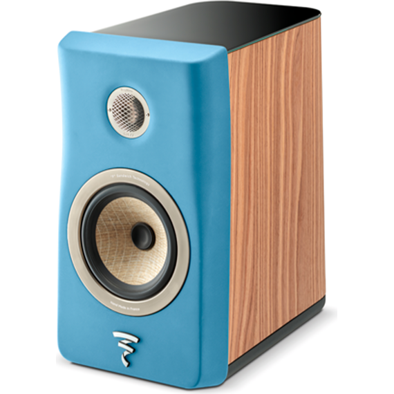 Полочная акустика Focal Kanta N°1 Walnut - Gauloise Blue Mat, Цвет: Walnut - Gauloise Blue Mat, изображение 2