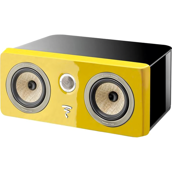 Центральный канал Focal Kanta Center Solar Yellow - Black High Gloss, Цвет: Solar Yellow - Black High Gloss