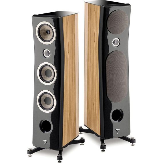 Напольная акустика Focal Kanta N°3 Walnut High Gloss - Deep Black, Цвет: Walnut High Gloss - Deep Black, изображение 3