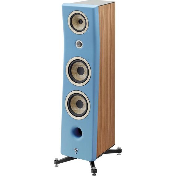 Напольная акустика Focal Kanta N°3 Walnut - Gauloise Blue Mat, Цвет: Walnut - Gauloise Blue Mat, изображение 2