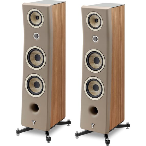 Напольная акустика Focal Kanta N°3 Walnut High Gloss - Taupe Mat, Цвет: Walnut High Gloss - Taupe Mat