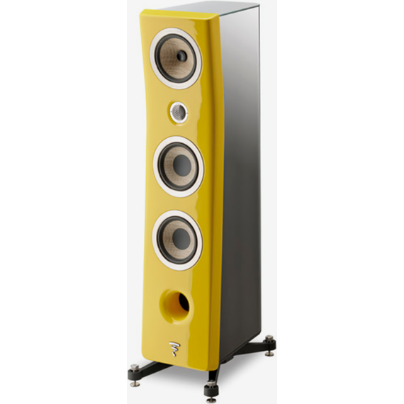 Напольная акустика Focal Kanta N°2 Solar Yellow - Black High Gloss, Цвет: Solar Yellow - Black High Gloss, изображение 2