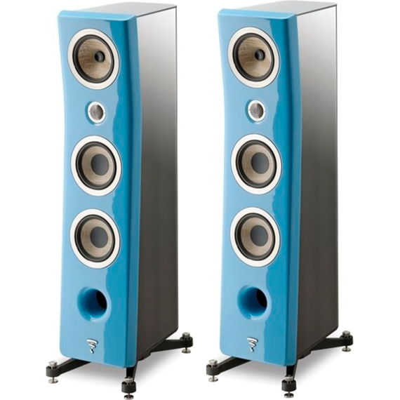 Напольная акустика Focal Kanta N°2 Gauloise Blue - Black High Gloss, Цвет: Gauloise Blue - Black High Gloss
