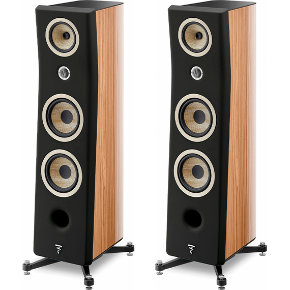 Напольная акустика Focal Kanta N°3 Walnut High Gloss - Black Mat, Цвет: Walnut High Gloss - Black Mat