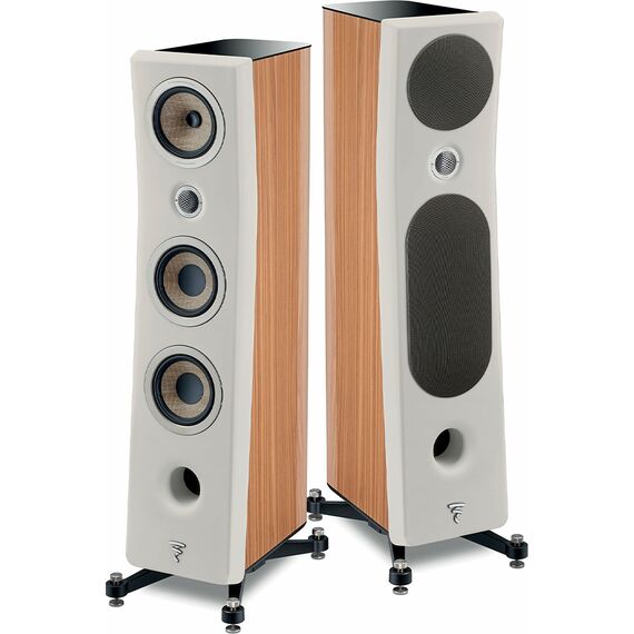 Напольная акустика Focal Kanta N°2 Walnut High Gloss - Ivory Mat, Цвет: Walnut High Gloss - Ivory Mat