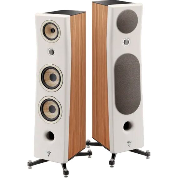 Напольная акустика Focal Kanta N°3 Walnut High Gloss - Ivory Mat, Цвет: Walnut High Gloss - Ivory Mat, изображение 3