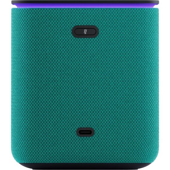 Умная колонка Яндекс Станция Миди с Алисой на YaGPT Turquoise, Цвет: Turquoise, изображение 3
