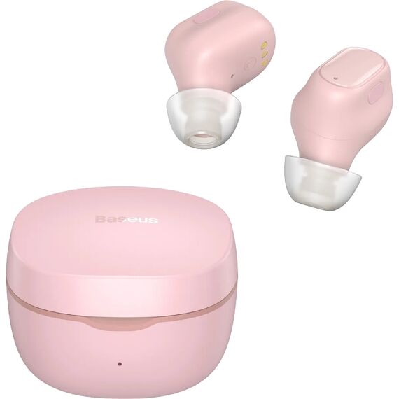 Наушники Baseus TWS Bowie WM01 Pink, Цвет: Pink