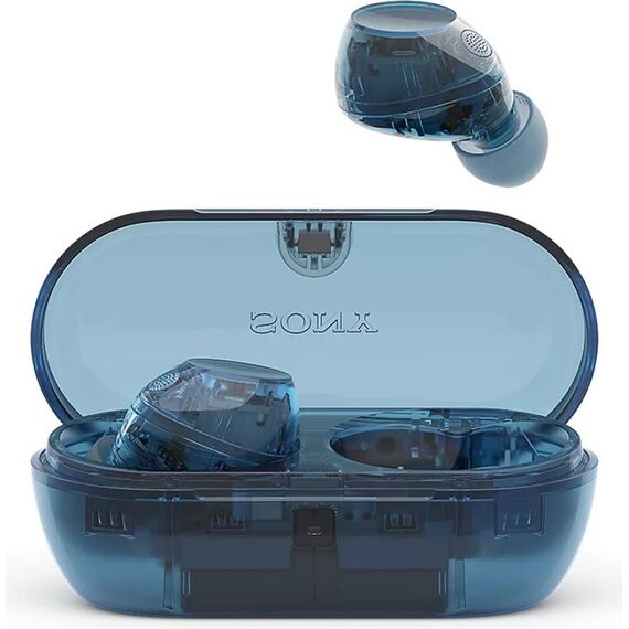 Беспроводные наушники с шумоподавлением Sony WF-C710N Glass Blue, Цвет: Glass Blue, изображение 3