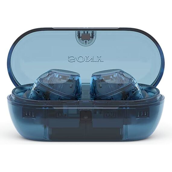 Беспроводные наушники с шумоподавлением Sony WF-C710N Glass Blue, Цвет: Glass Blue, изображение 4