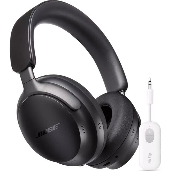 Комплект Bose QuietComfort Ultra Black + AirFly SE, Цвет: Black
