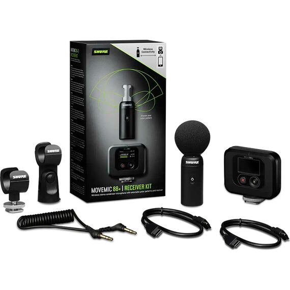 Беспроводной микрофон для записи видео Shure MoveMic 88+W-KIT-Z6, изображение 8