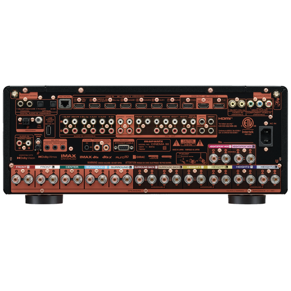 Ресивер Marantz CINEMA 30 Black, Цвет: Black, изображение 7