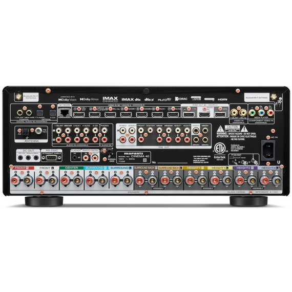 Ресивер Marantz CINEMA 40 Black, Цвет: Black, изображение 7
