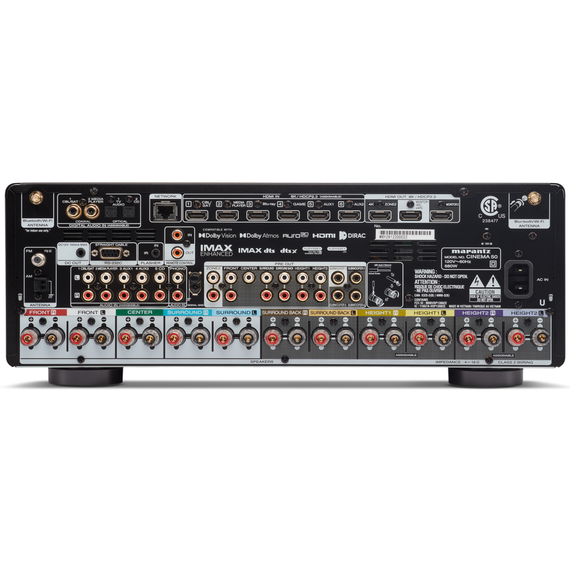 Ресивер Marantz CINEMA 50 Black, Цвет: Black, изображение 7