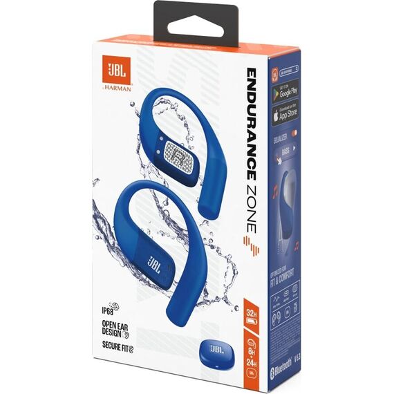 Спортивные наушники JBL Endurance Zone Blue, Цвет: Blue, изображение 11