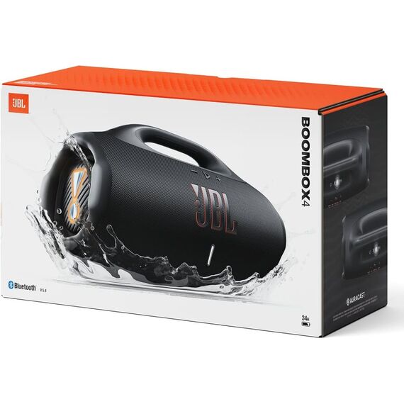 Колонка JBL Boombox 4 Black, Цвет: Black, изображение 7