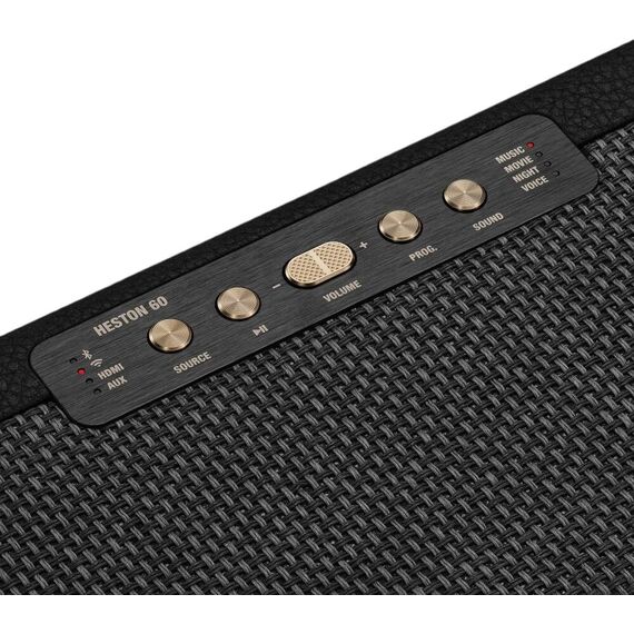 Саундбар Marshall Heston 60 Black, Цвет: Black, изображение 5 Саундбар Marshall Heston 60 Black, Цвет: Black, изображение 5