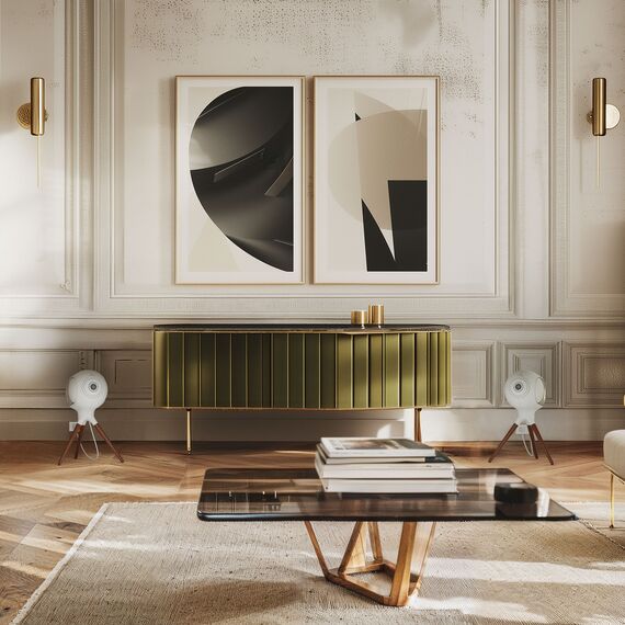 Подставка Treepod для Devialet Phantom Ultimate 108 dB Light Pearl, Цвет: Light Pearl, изображение 2 Подставка Treepod для Devialet Phantom Ultimate 108 dB Light Pearl, Цвет: Light Pearl, изображение 2