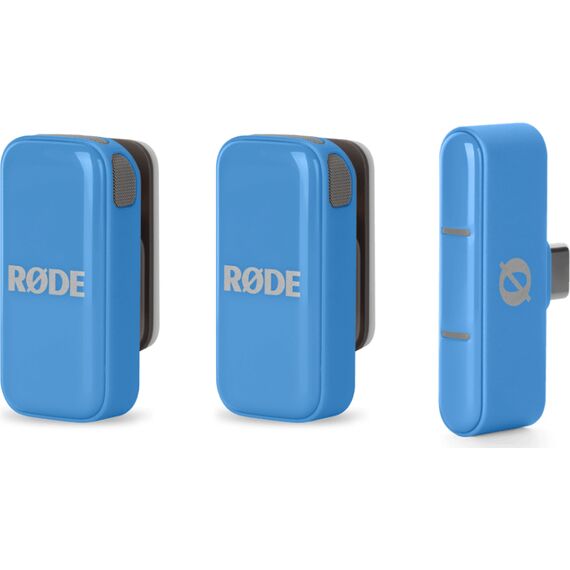 Беспроводной микрофон RODE Wireless Micro (Blue for USB-C), Цвет: Blue, Подключение: USB-C, изображение 2