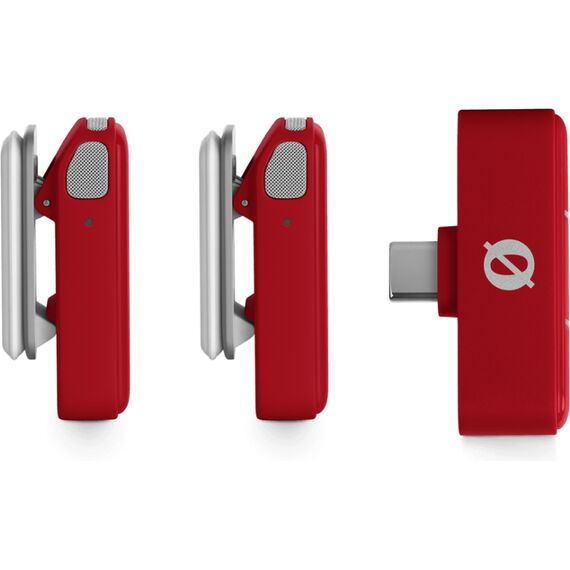 Беспроводной микрофон RODE Wireless Micro (Red for USB-C), Цвет: Red, Подключение: USB-C, изображение 3