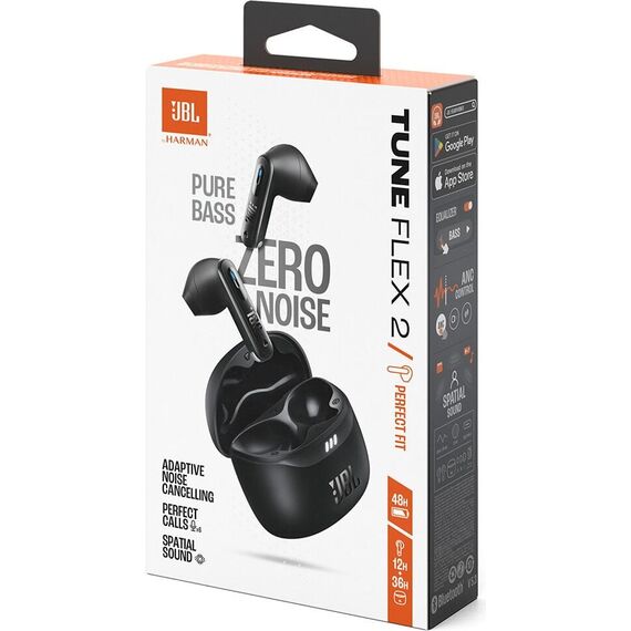 Наушники JBL Tune Flex 2 Black, Цвет: Black, изображение 11