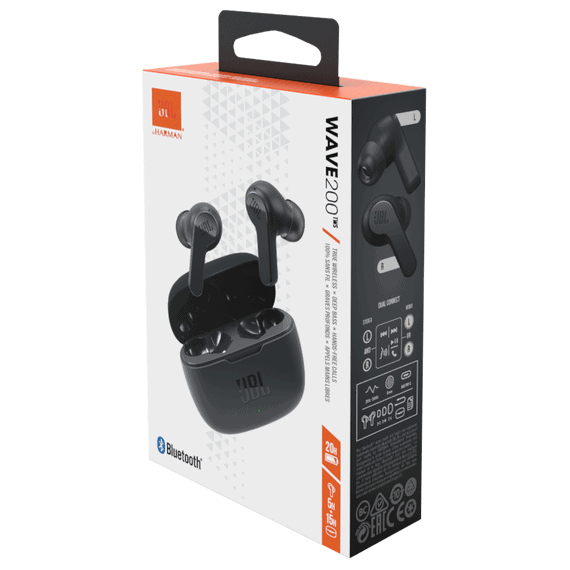 Наушники JBL Wave 200TWS Black, изображение 11