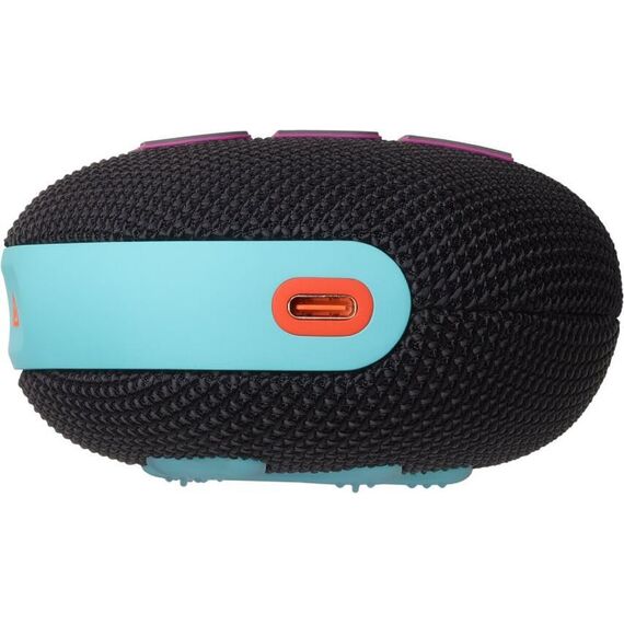 Портативная колонка JBL Clip 5 Black and Orange, Цвет: Black and Orange, изображение 6