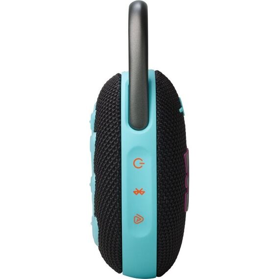 Портативная колонка JBL Clip 5 Black and Orange, Цвет: Black and Orange, изображение 4