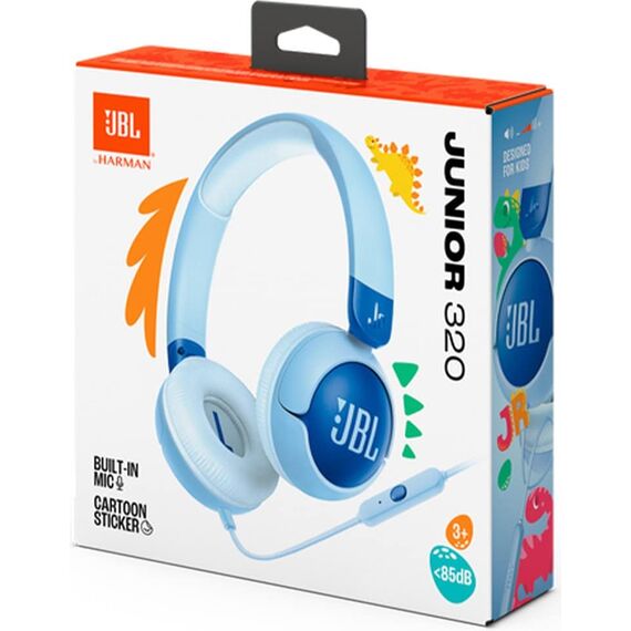 Наушники JBL Junior 320 Blue, Цвет: Blue, изображение 8