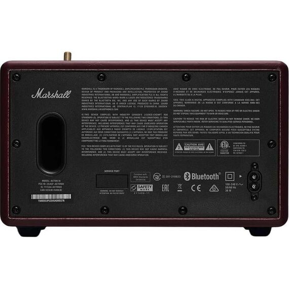 Колонка Marshall ACTON III Burgundy, Цвет: Burgundy, изображение 4