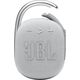 Портативная колонка JBL Clip 4 White, Цвет: White, изображение 2
