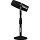 Микрофон для подкаста Shure MV7+ C подставкой для рабочего стола Black, Цвет: Black, Тип подставки: Для рабочего стола, изображение 3
