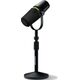 Микрофон для подкаста Shure MV7+ C подставкой для рабочего стола Black, Цвет: Black, Тип подставки: Для рабочего стола
