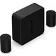 Комплект для домашнего кинотеатра премиум-класса Sonos Black, Цвет: Black