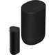 Портативный комплект Sonos Move 2 + Roam 2 Black, Цвет: Black
