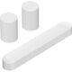 Комплект объемного звучания с Sonos Beam White, Цвет: White