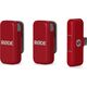 Беспроводной микрофон RODE Wireless Micro (Red for USB-C), Цвет: Red, Подключение: USB-C, изображение 2